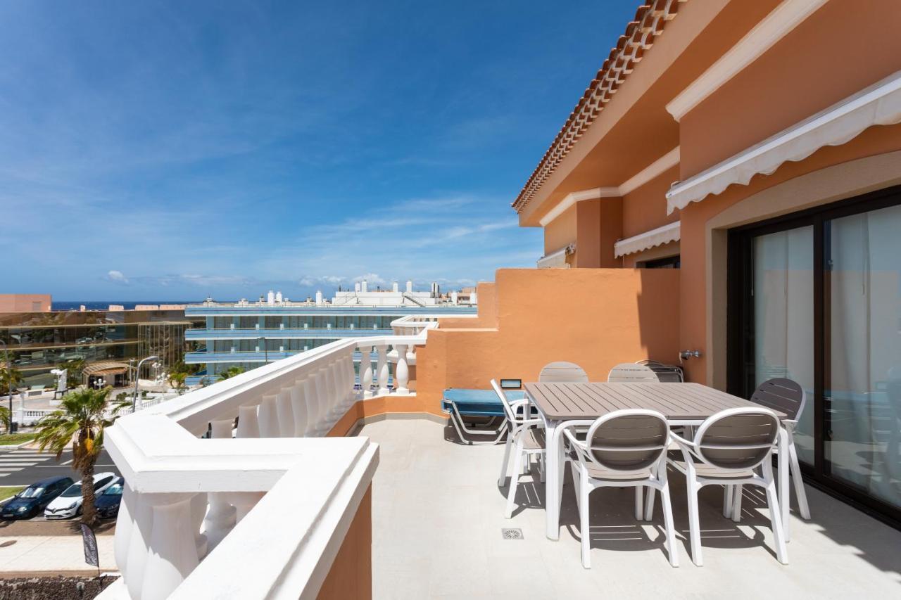 Exclusive Penthouse Playa Las Vistas 4 Close To The Sea And Beach, Aircondition For A Fee, Wifi, Terrace, Heated Pool Playa de las Américas Exterior foto