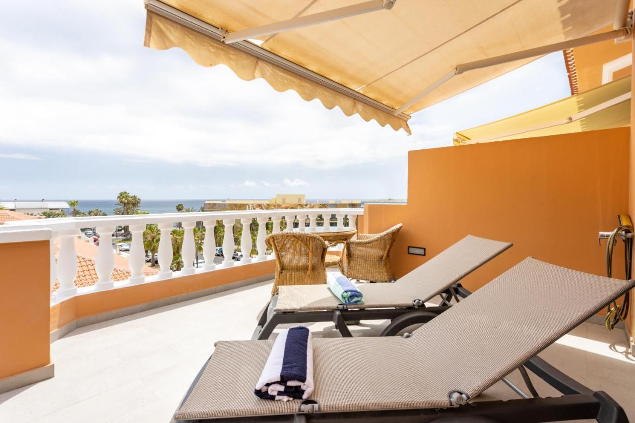 Exclusive Penthouse Playa Las Vistas 4 Close To The Sea And Beach, Aircondition For A Fee, Wifi, Terrace, Heated Pool Playa de las Américas Exterior foto